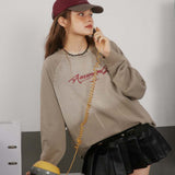 Unisex Sweatshirt Autumn Gradient round Neck Sweater