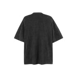 American vintage street T-shirt pure cotton retro men's and women's summer loose