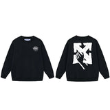 Off OW White Sweatshirt palm