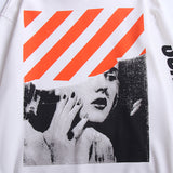 Off OW White Hoodie Marilyn Monroe