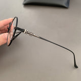CHH Chrome Hearts Glasses Round Titanium Glasses Frame