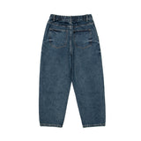 Unisex Jeans Washed Loose Straight-Leg Denim Men