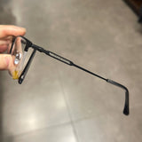CHH Chrome Hearts Glasses Pure Titanium Half Frame Business Glasses Frame