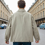 Men Jacket Three-Dimensional Large Pocket Suit Jacket