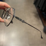 CHH Chrome Hearts Glasses Pure Titanium Polygon Retro Myopia Eyewear Frames