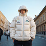 Men Jacket Winter Loose Casual Cotton-Padded Jacket