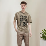 Men's T-shirt Short-Sleeved T-shirt Men's and Women's Loose