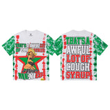 That. sa awful lot of cough syrupt short sleeve hip hop printingg pure cotton