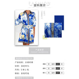 Women's top: summer european and american style cross-border e-commerce casual fashion printed lapel women's outerwear