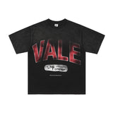 Duaa pure cotton t-shirt g direct injection american street retro printing