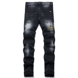 Amiri Jeans Ripped Stretch Jeans