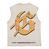 Hip hop tank top - american streetwear hip hop statue of liberty print tank vest summer sleeveless t-shirt