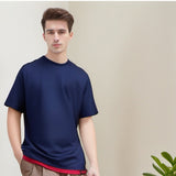 Men's T-shirt Short-Sleeved T-shirt Men's and Women's Loose