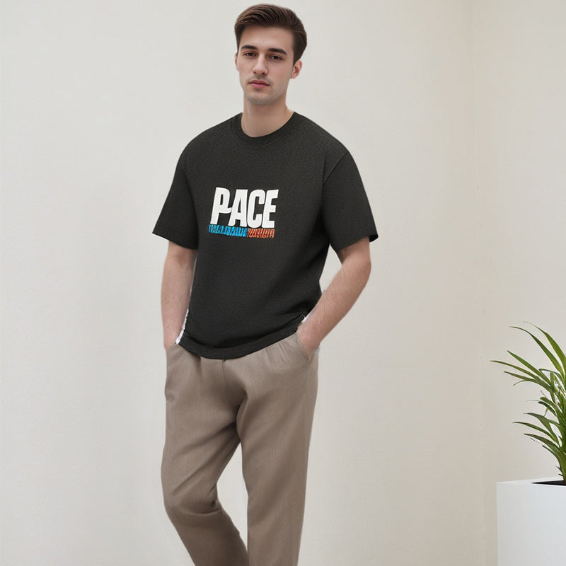Men's T-shirt Printed Short-Sleeved T-shirt