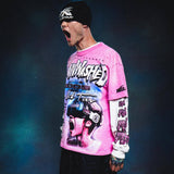 HS T Shirt Graffiti Printing