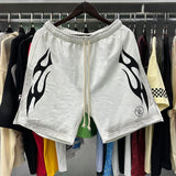 HS Shorts Retro abstract print