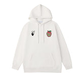 Off OW White Hoodie apple