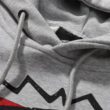 Hoodie Retro abstract print