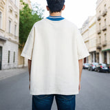 Unisex Polo Shirt Vintage Half Sleeve Top