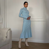 Women Desses Long Dress Winter Female Dress