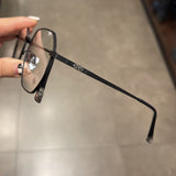 CHH Chrome Hearts Glasses Ultra Light Pure Titanium Polygon Frame Myopia Glasses Frame