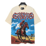 Godspeed men's youth t-shirt - short sleeve, washed print, 100% cotton, american retro style