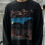 Men T-shirts "Tribute to Harley Chasing Freedom" Limited American West Coast Long Sleeves