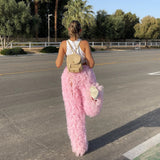 Women Cargo Pants Casual Pants Women's Autumn Baggy Straight Trousers