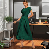 Work Dresses Sleeveless Temperament Elegant Dress