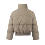 Unisex Down Jacket Men's and Women's Winter Vintage Warm Short Jacket