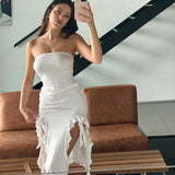 Women Dresses Short Skirt Mesh Sexy Sheath Dress