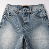 Purple Brand Denim Shorts Rhinestones