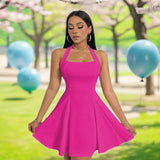 Graduation Dresses Halter Skirt Dress