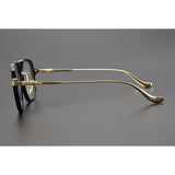 CHH Chrome Hearts Glasses Vintage Double Beam Large Frame Glasses Frame