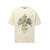 Gallery pure cotton t-shirt g american direct injection hip hop printing