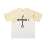 Valley retro cotton t-shirt for men - direct-to-garment print