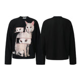 Unisex long-sleeved shirt autumstylish cat