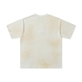 Men's t-shirt with rhinestone print, 100% cotton print