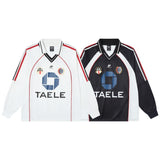 Unisex long-sleeved shirt men's autum lapel polo shirt