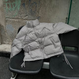 Unisex Down Jacket Women's Winter Warm Short Cotton Clothing