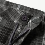 Denim Tears Long-Sleeved Shirt & Suit Pants 2 Piece Set Kapok Plaid
