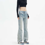Unisex Pants Autumn Workwear Straight Casual Pants