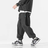 Unisex Pants Autumn Knitted Denim Sweatpants