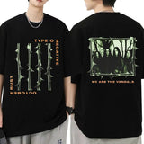 Rock Band Type O Negative Print Cotton T Shirt Men Women