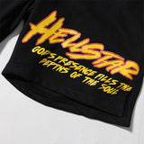HS Shorts Retro abstract print