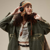 Unisex Sweater Autumn Vintage Denim Jacket