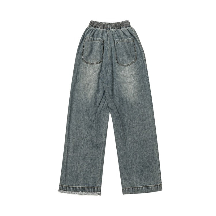 Unisex Jeans Vintage Men's Pants Loose