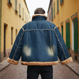 Men Jacket Winter Thick Quilted Coat