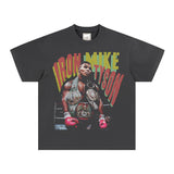 Mike Tyson T Shirt Boxer Retro Short Sleeve