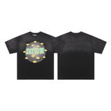 Valley retro cotton t-shirt for men - direct-to-garment hip hop print